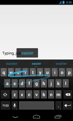 Android Keyboard (AOSP) android App screenshot 1