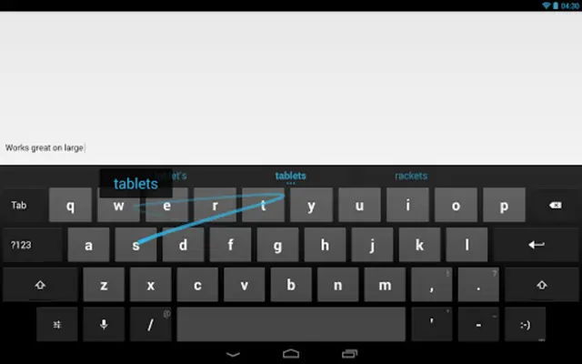 Android Keyboard (AOSP) android App screenshot 2